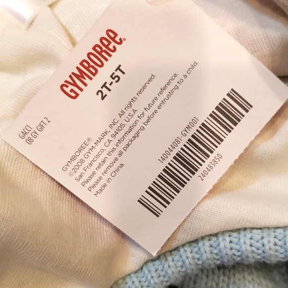 NWT Gymboree girls winter hat 2T-5T - Picture 2 of 2